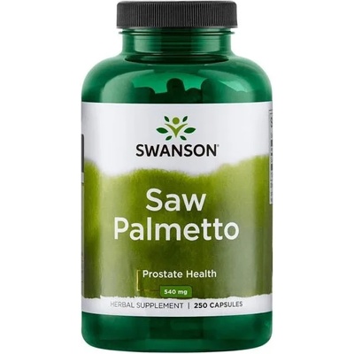 Swanson Saw Palmetto, 540 mg, 250 капсули, Swanson (SW910)