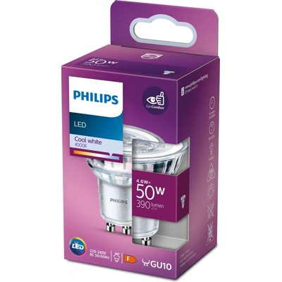 PHILIPS žárovka LEDClassic 50W GU10 CW 36D RF ND 1PFSRT4 929001218261