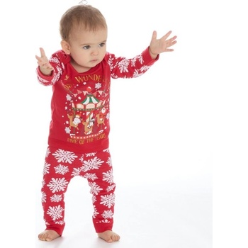 Dětské vánoční pyžamo vločka