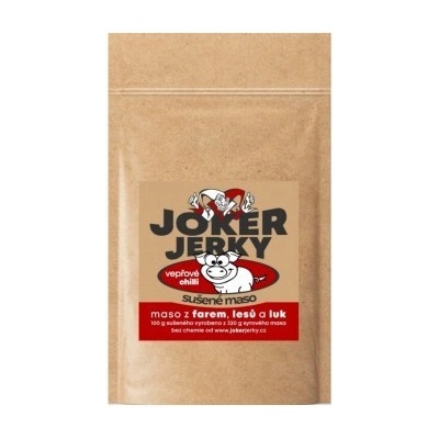 Joker Jerky Vepřové CHILLI sušené maso 75 g