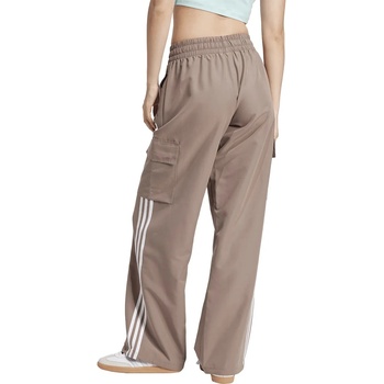 adidas Originals Панталон adidas Originals Adicolor 3-Stripe Cargo Pants в бежово с кройка тип карго, с висока талия JC8138 (JC8138)