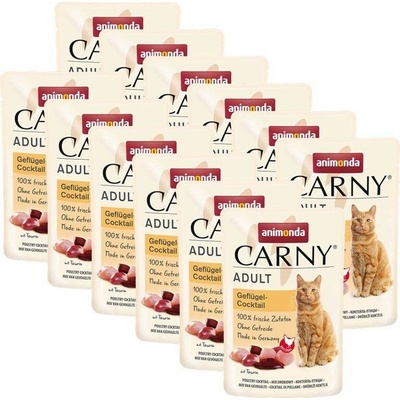 Carny adult drůbeží koktejl 12 x 85 g