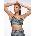 Reebok Спортен сутиен ID Train Camo Bra