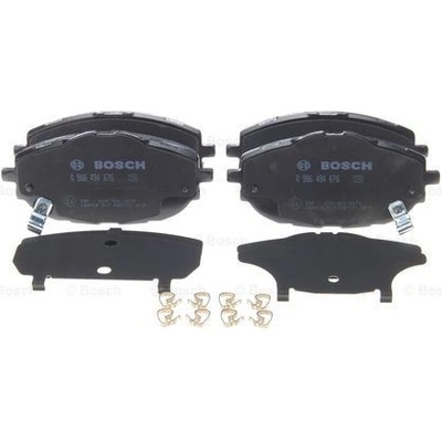 BOSCH Sada brzdových platničiek kotúčovej brzdy 0986494676