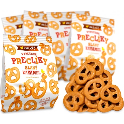 Svět plodů Mixit Preclíky do kapsy slaný karamel 70 g – Hledejceny.cz