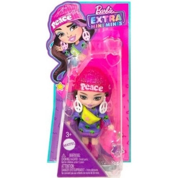 Barbie Extra Mini minis! Brunetka v čepici