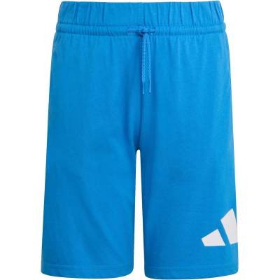 Adidas Детски къси панталони adidas Kid's Bold Knit Shorts 210 Shorts - Ray Blue / White - размер 176 (EU) (701-3544-0515)