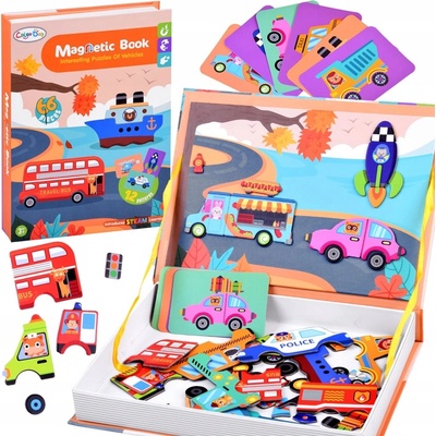 JOKOMISIADA Magnetická skládačka 66 ks