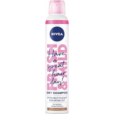 Suchý šampon pro blondýnky Nivea Fresh Revive 200 ml