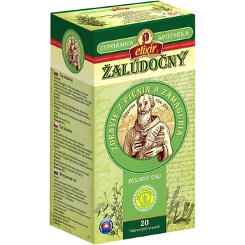 Agrokarpaty CYPRIÁNOVA APOTHÉKA ŽALÚDOČNÝ bylinný čaj čistý prírodný produkt 20 x 2 g