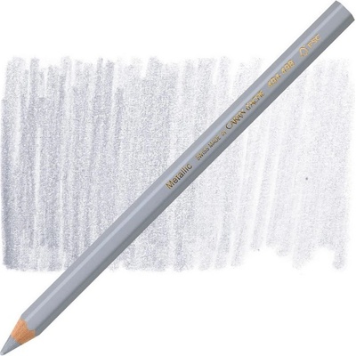 Caran d'Ache 494.498 Metallic stříbrná