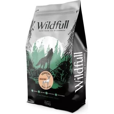 Wildfull Dog Adult All Size GF Venison & Pumpkin 12 kg