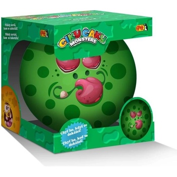 Epee Ciky Caky Monsters bláznivý míč zelený