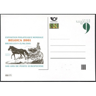 Česká pošta (2001) CDV 64 ** - P 70 - Belgica 2001