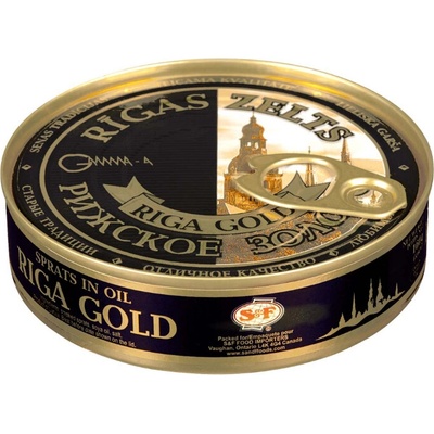 Riga Gold Šproty v oleji 112 g