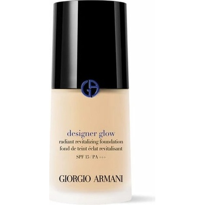 Giorgio Armani Rozjasňující tekutý make-up SPF15 Designer Glow Radiant Revitalizing Foundation 1.5 30 ml