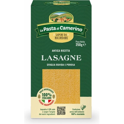 La Pasta di Camerino Vaječné Cestoviny Lasagne 0,5 kg