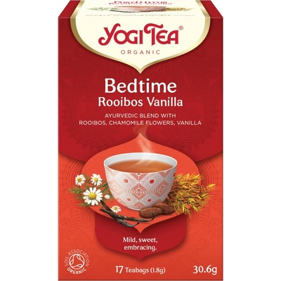 Yogi Tea Bio čaj Čas ke spánku Rooibos Vanilka 17 x 1,8 g
