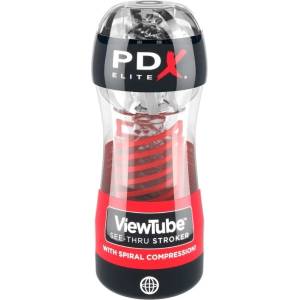  Прозрачен мастурбатор, вакуум контрол - Viewtube 2 Clear (PIPERD544)