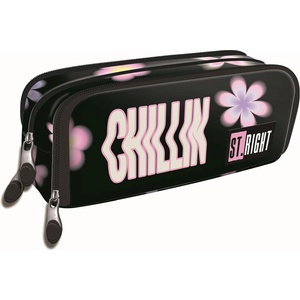ST.RIGHT Ученически несесер St. Right Flower Mood - 3 ципа (5903235697074)