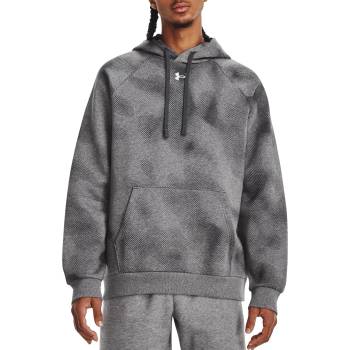 Under Armour Суитшърт с качулка Under Armour Rival Fleece Printed Hoodie 1379759-025 Размер XXL