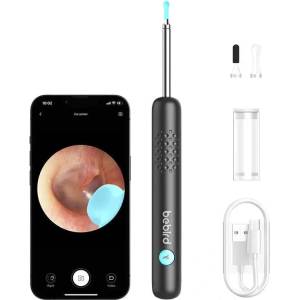 Bebird Отоскоп за почистване на уши Bebird R1, черен (Bebird R1 black)