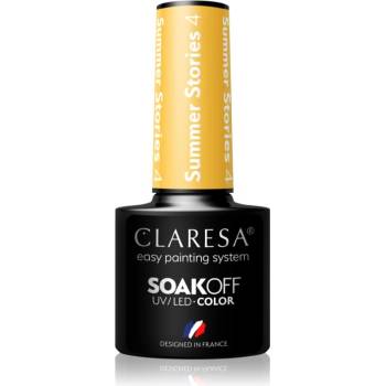 Claresa SoakOff UV/LED Color Summer Stories гел лак за нокти цвят 4 5 гр