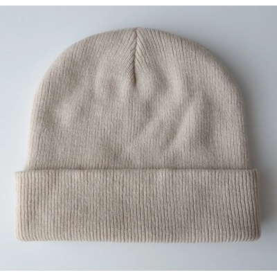 Blingstar Beanie Blank short light sand