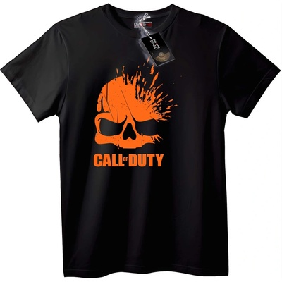 NOONEBRAND Тениска Call of Duty Череп - L, Black