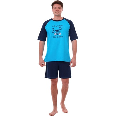 Calvi pánské krátké pyžamo 24-291 CAL24-291 BASS – Zboží Mobilmania