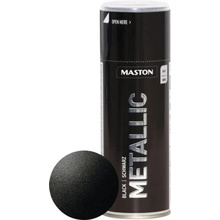 Maston Metallic čierna metalíza 400 ml