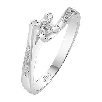 Image 1 of Bliss Златен дамски пръстен с диаманти Bliss 20081220 (20081220)