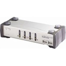 Aten CS-1734 4-port KVMP, USB+PS2, USB hub, aud., kab. 1,2m