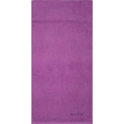 JELEX Хавлиена кърпа JELEX 100FIT Fitness Towel with Zipped Pocket violet