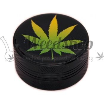 WeedShop drtička dvoudílná s listem marihuany