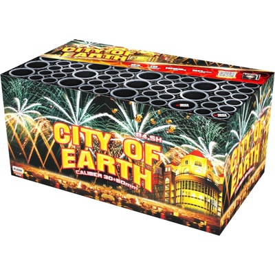 Ohňostroj City of Earth 84 rán 30 50 mm
