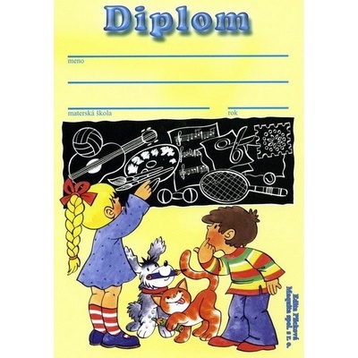 Diplom Umelecké činnosti A5
