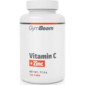 GymBeam Vitamin C+Zinc, 120 Tablets - fitnesdobavki - 17,58 лв