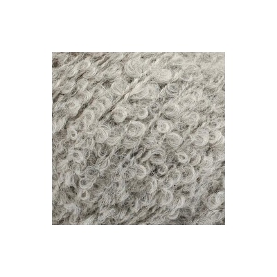 DROPS Alpaca Bouclé mix 5110 - světlá šedá