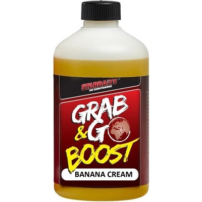 Starbaits Booster Grab&Go Global Banana Cream 500 ml