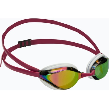 arena Очила за плуване Python Mirror copper/white/red wine
