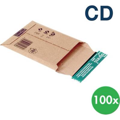Kartonové zásilkové obálky z lepenky CD, 100 ks