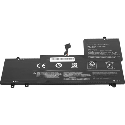 Lenovo Lenovo, 4 клетки, 7.6V, 52Wh, Заместител (L15M4PC2)