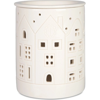 Albi Porcelánová aroma lampa Domečky – Zboží Dáma