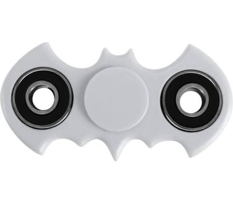 Fidget spinner Batman bílý