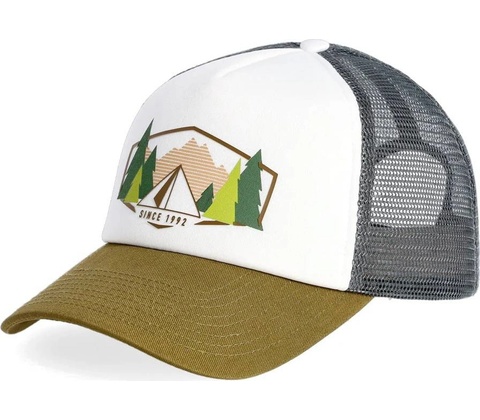 Buff Trucker Cap darryl white