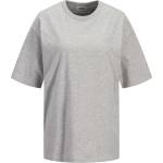 JJXX Тениска JJXX Kids Studio Vesterbro Cotton Short-Sleeve Oversized-Fit T-Shirt - Lt Grey Melange