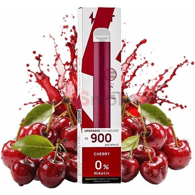 Salt SWITCH Cherry jednorazová el. cigareta 0 mg 900 poťahov