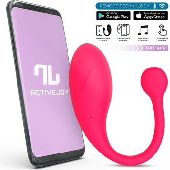 InToYou App Series Bulby Vibrating Egg with App Red