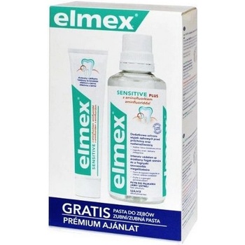 Elmex Sensitive 400 ml zubní pasta 75 ml